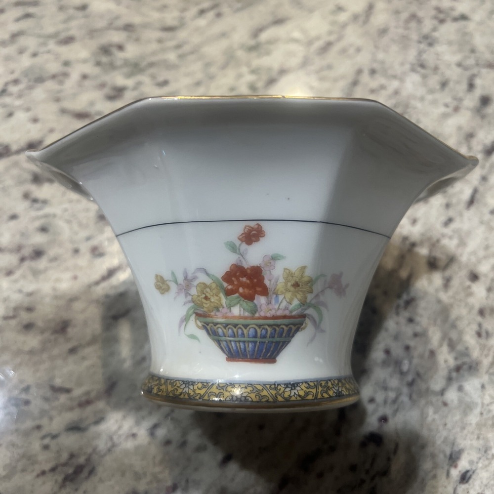 Haviland Limoges Coromandel Sugar Bowl Lid Coffee Tea Handle Covered Gold Floral - Picture 5 of 12
